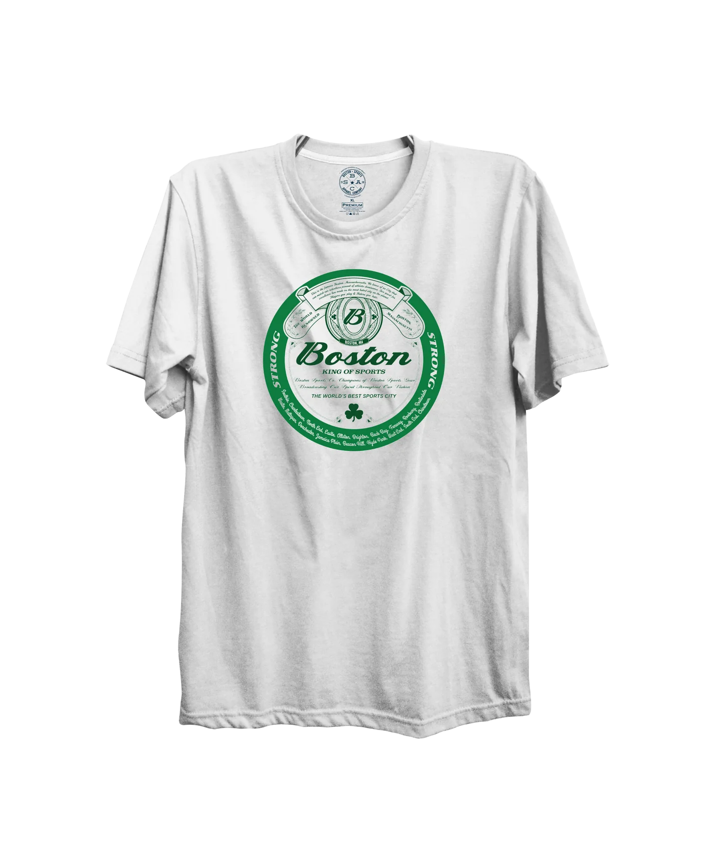 Boston "King Of Sports" T-shirt (Celtics Edition)