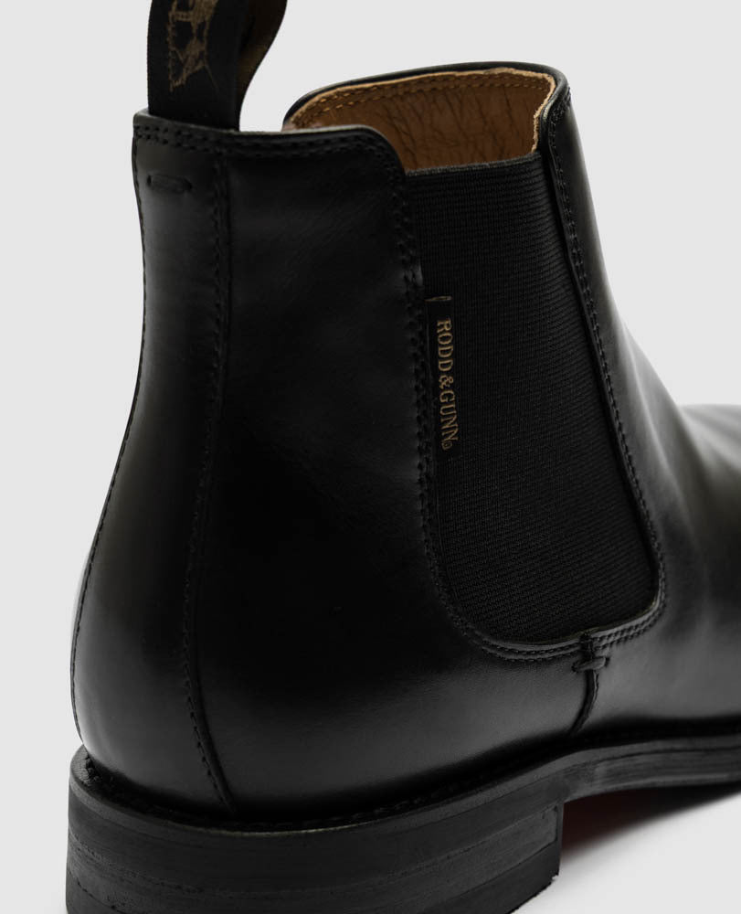 Rodd & Gunn | Russlands Chelsea Boot | Nero Black