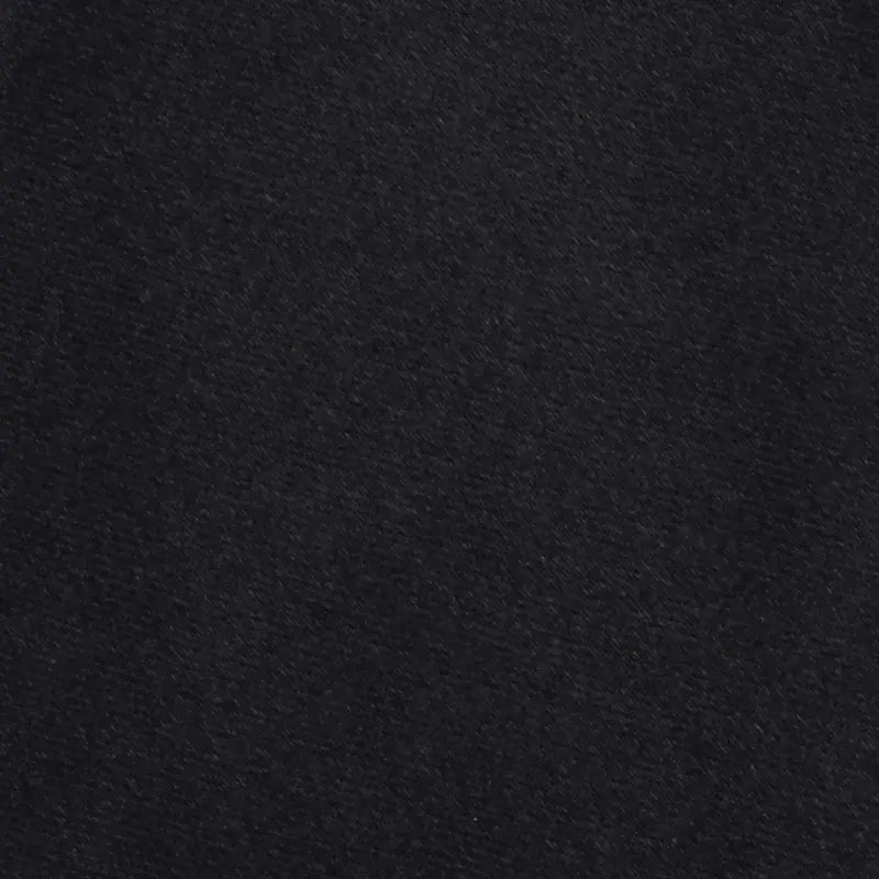 Tie Bar | Solid Satin Black Bow Tie | Black