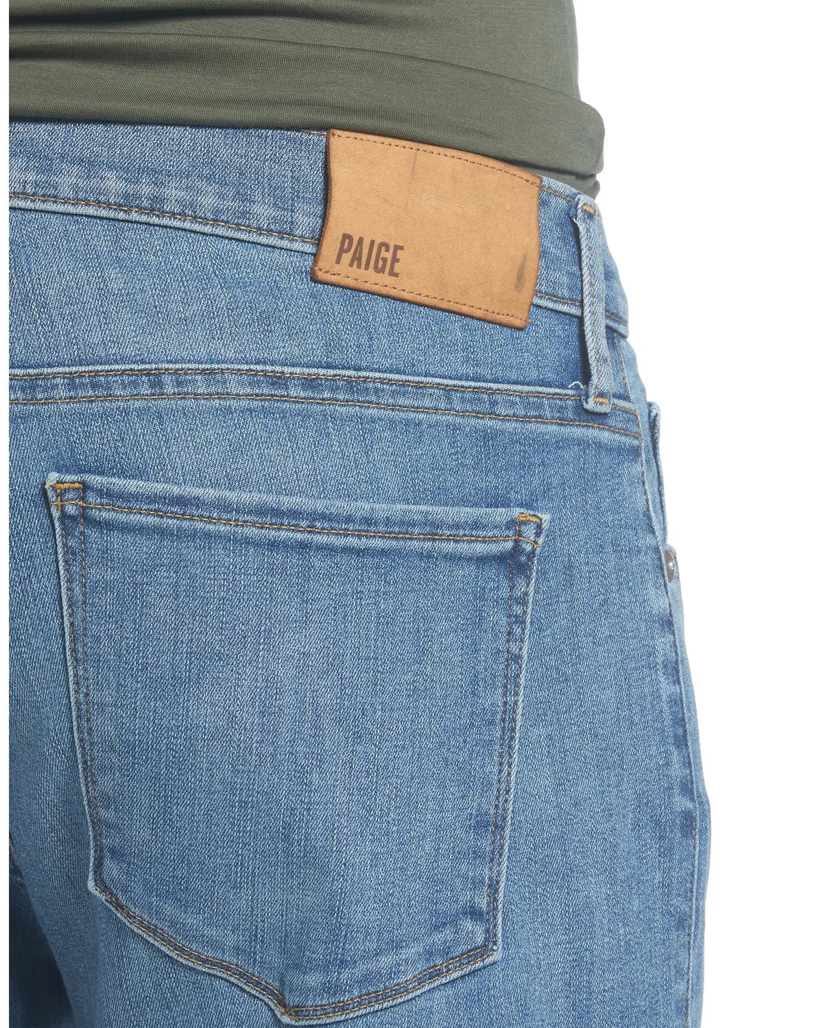 PAIGE | Federal Slim Straight Leg Jeans | Cartwright Blue