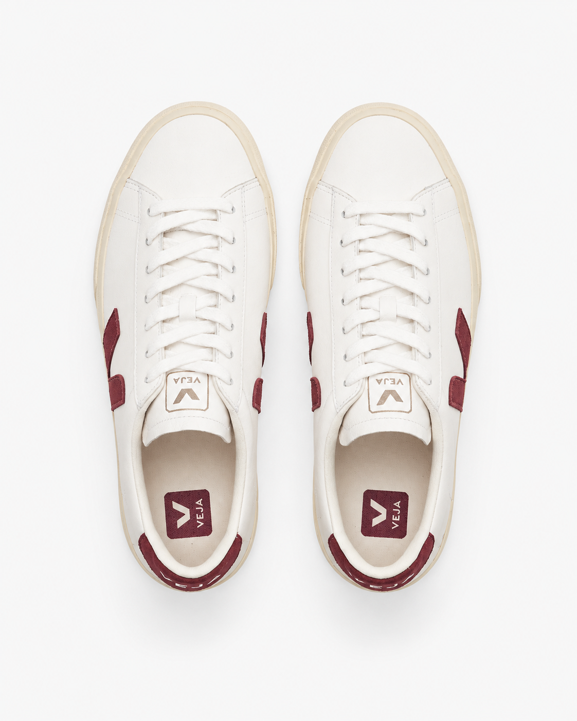 VEJA | Campo Leather White White Genat | White
