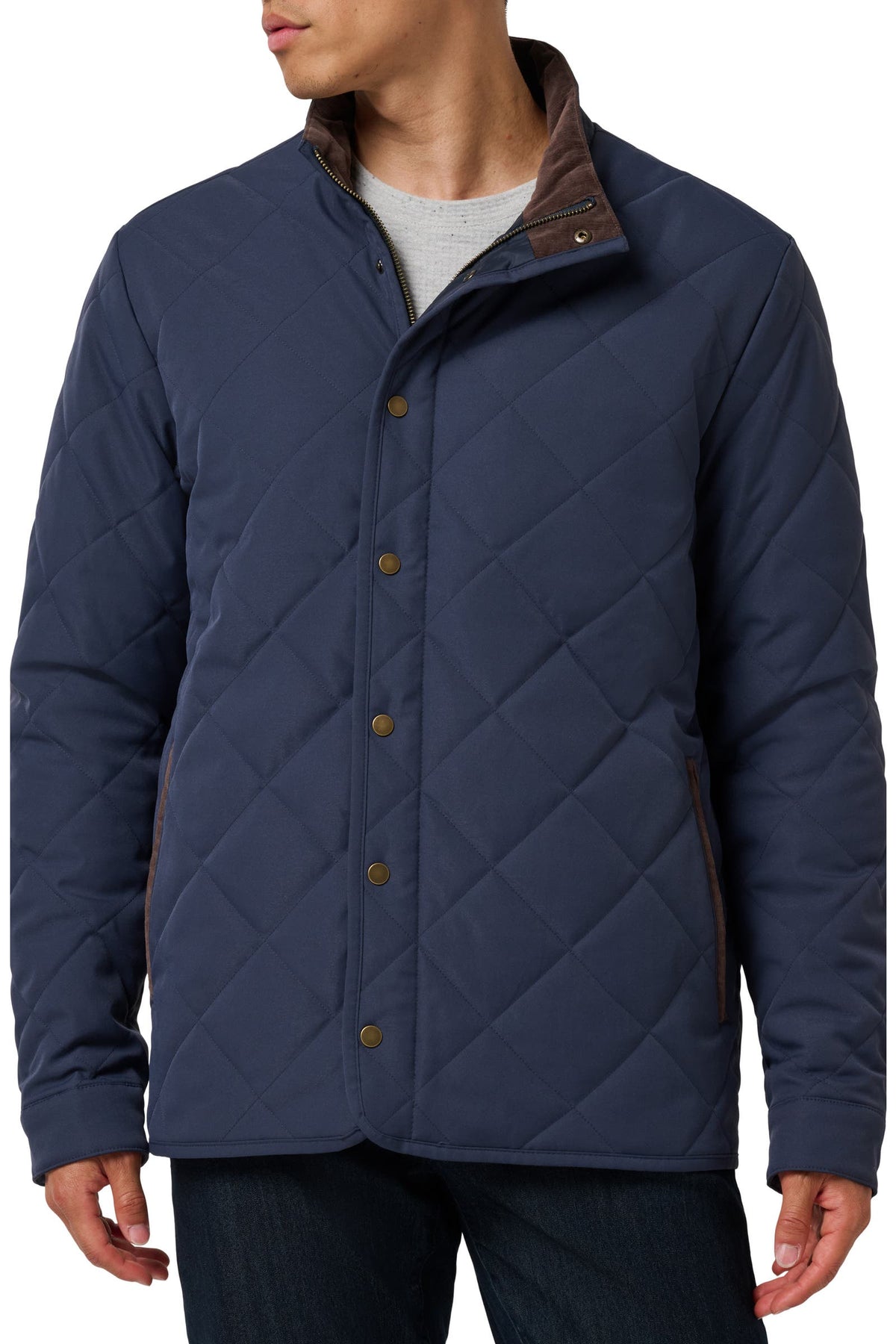 TravisMathew Highlander Jacket in Blue Nights Navy