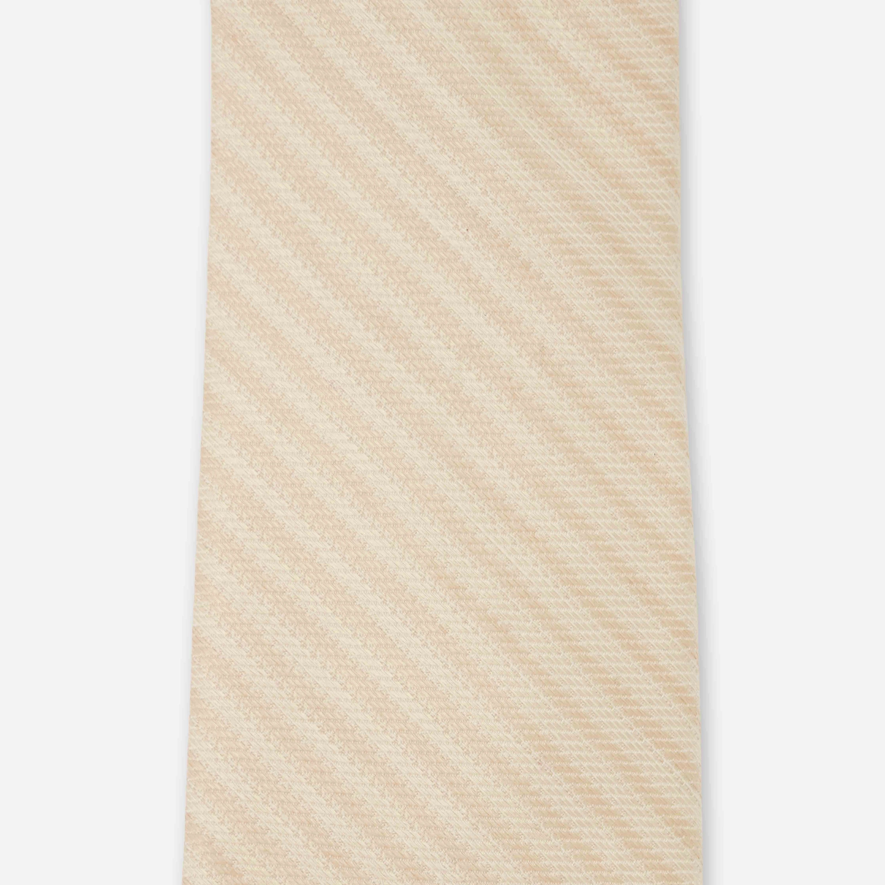 Shoreside Stripe Light Champagne Tie