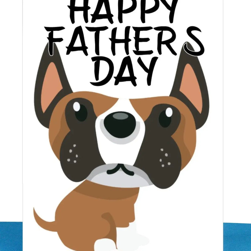 Father's Day Card - Dog