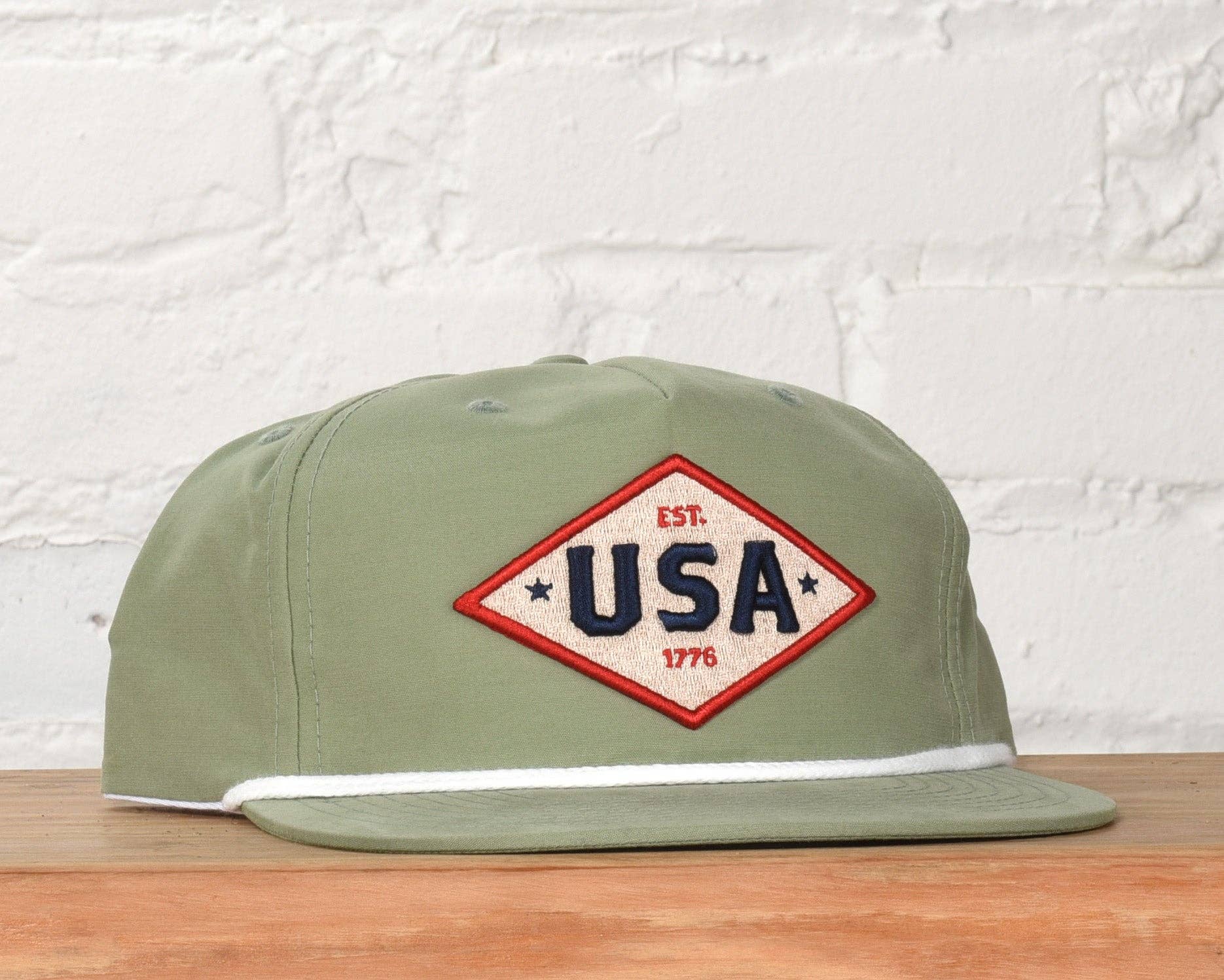 Patriot Performance Rope Snapback: Sage