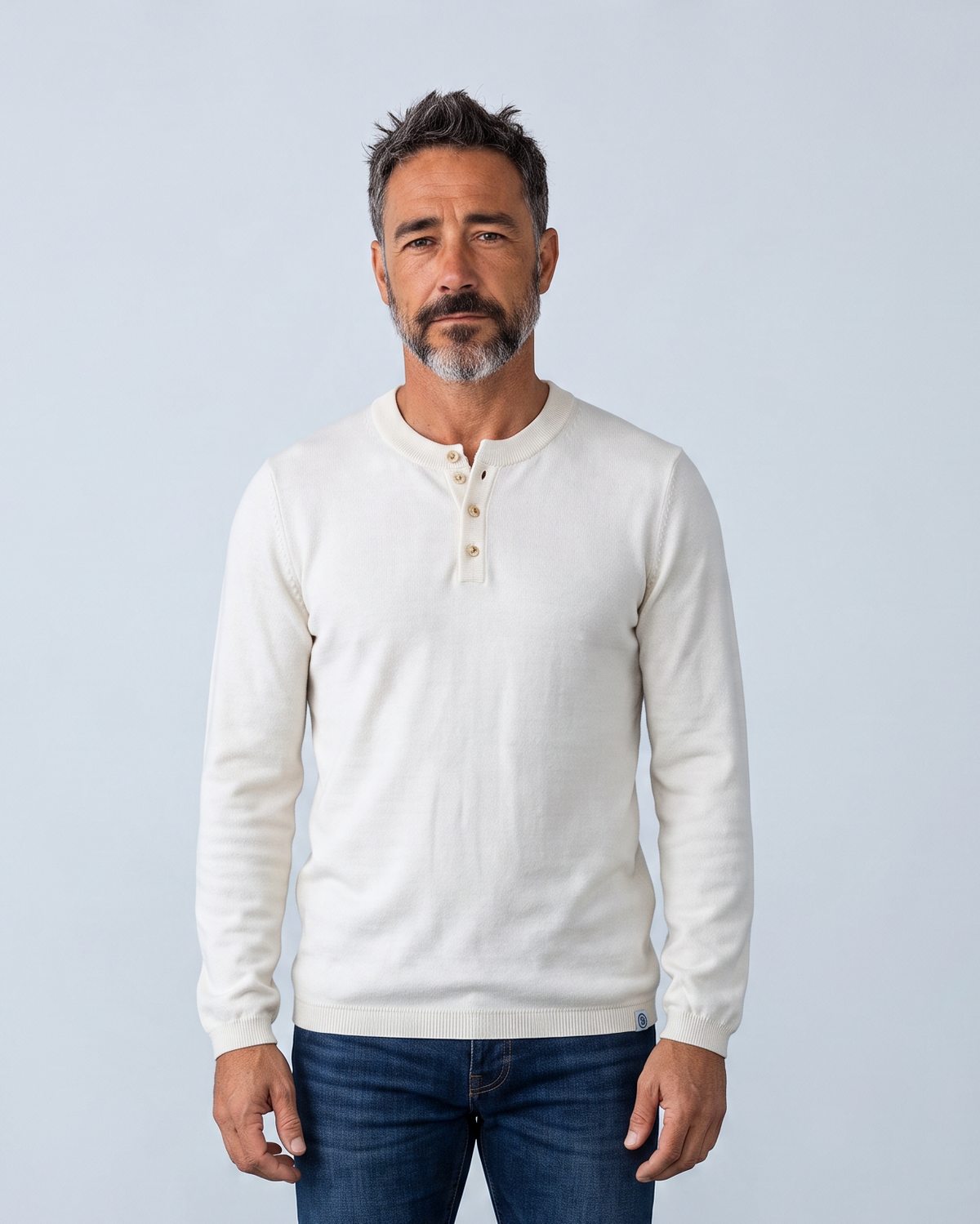 Long Wharf | Chatham Seawell® Henley | Cream White