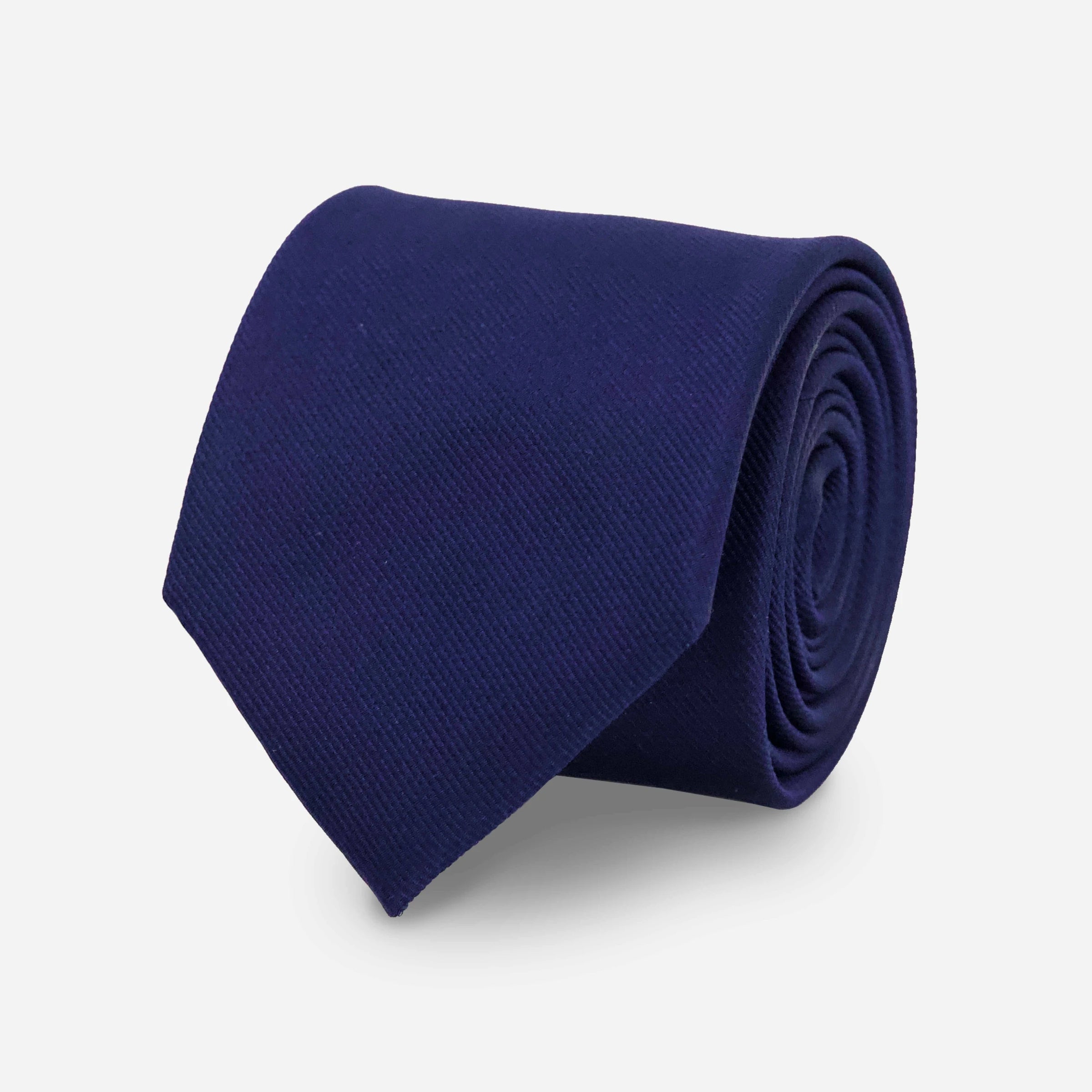 Solid Navy Tie