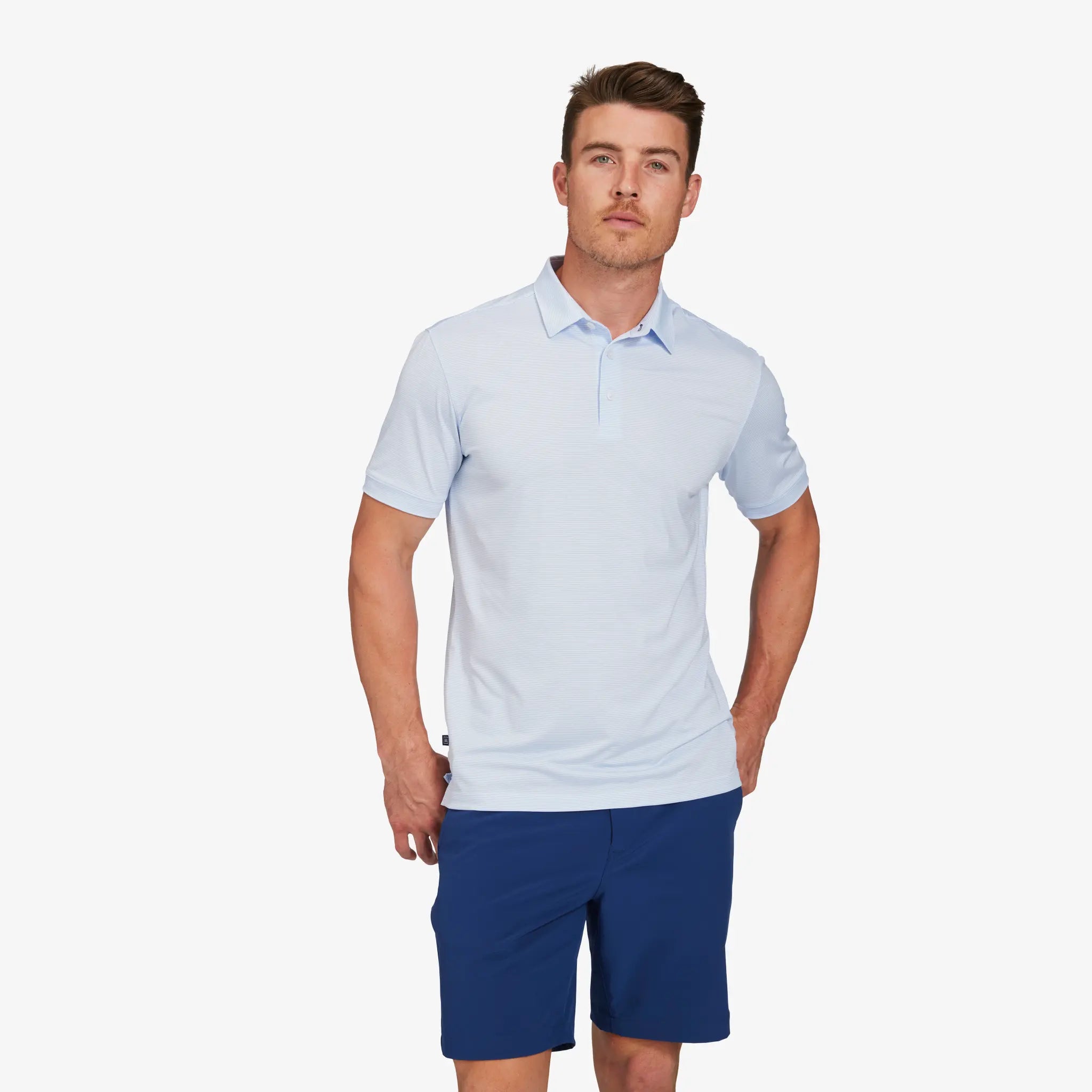 Versa SS Polo Light Blue