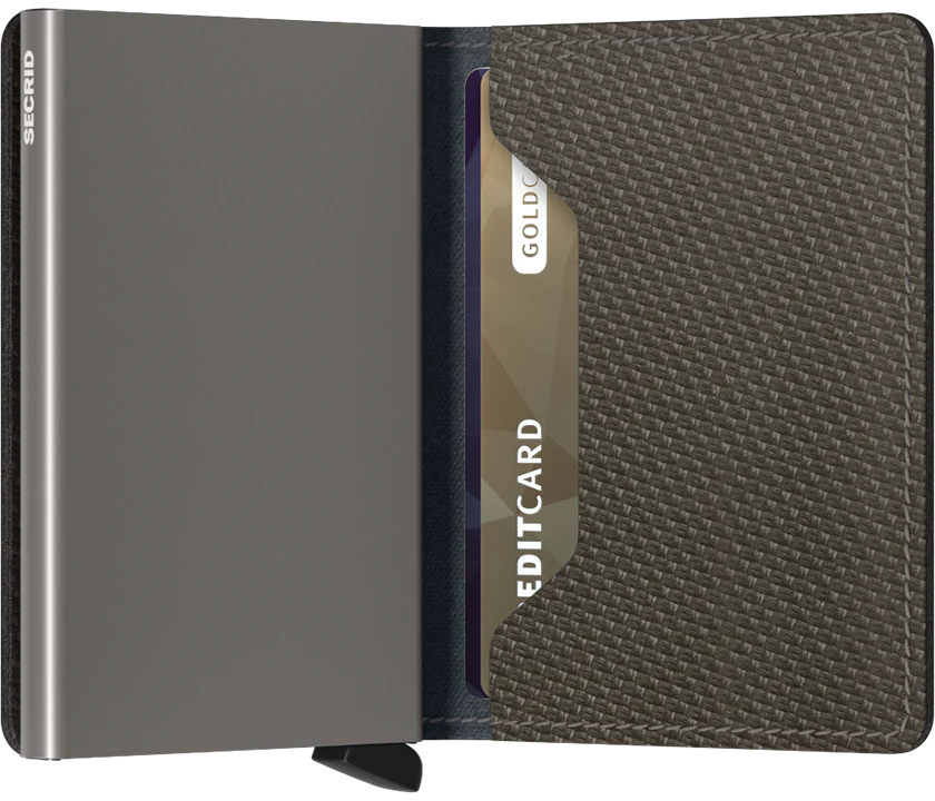 Slimwallet Carbon Khaki