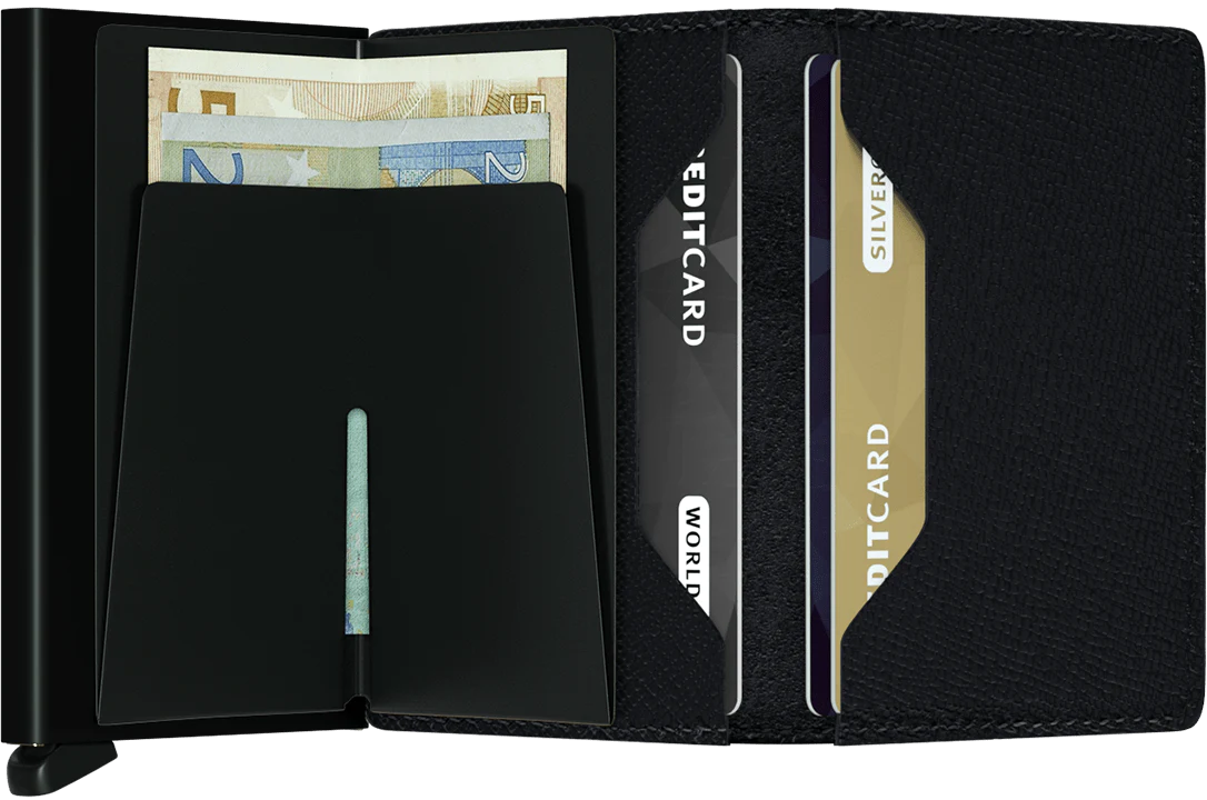 Slimwallet Crisple Black