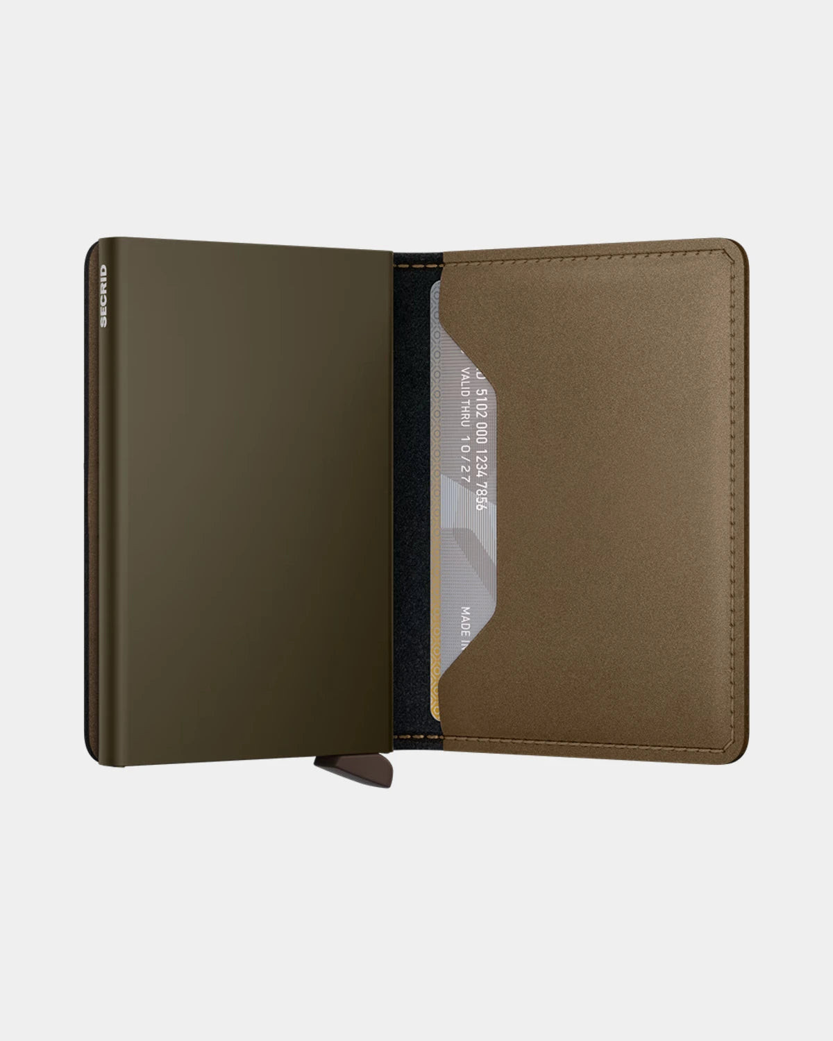 Secrid | Slimwallet Matte Statin Bronze | Brown