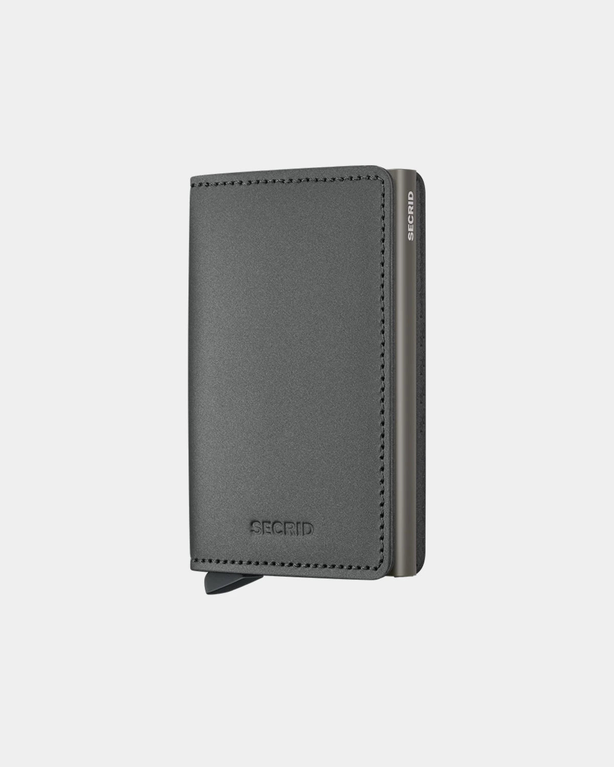 Secrid Slimwallet in Matte Satin Steel Gray