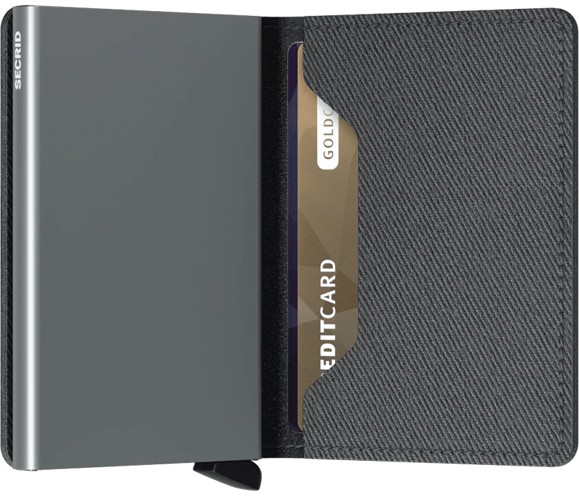 Twist Grey Slim Wallet