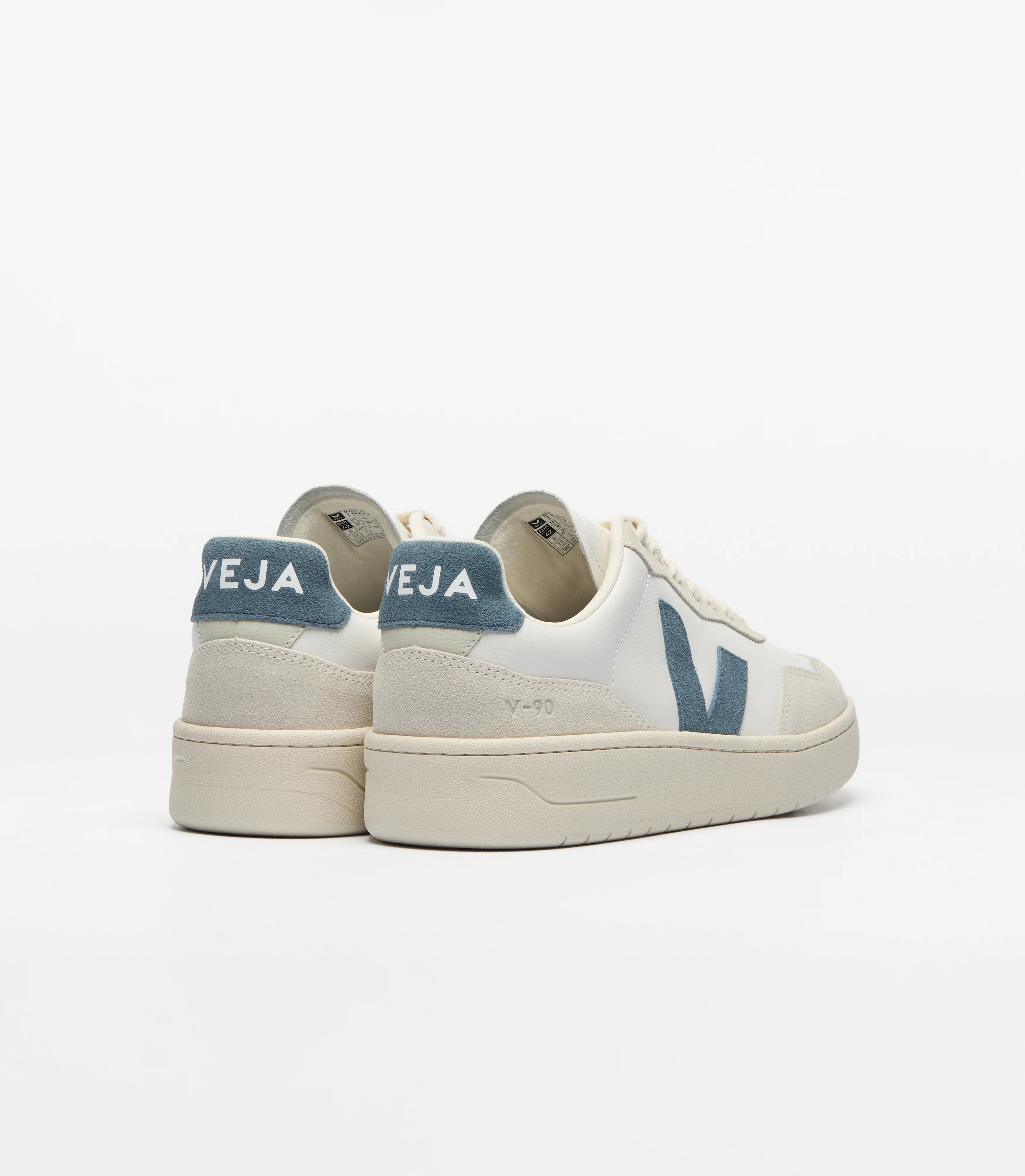 VEJA | V-90 LEATHER WHITE CALIFORNIA | White