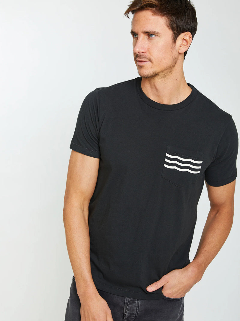 Waves Pocket Tee