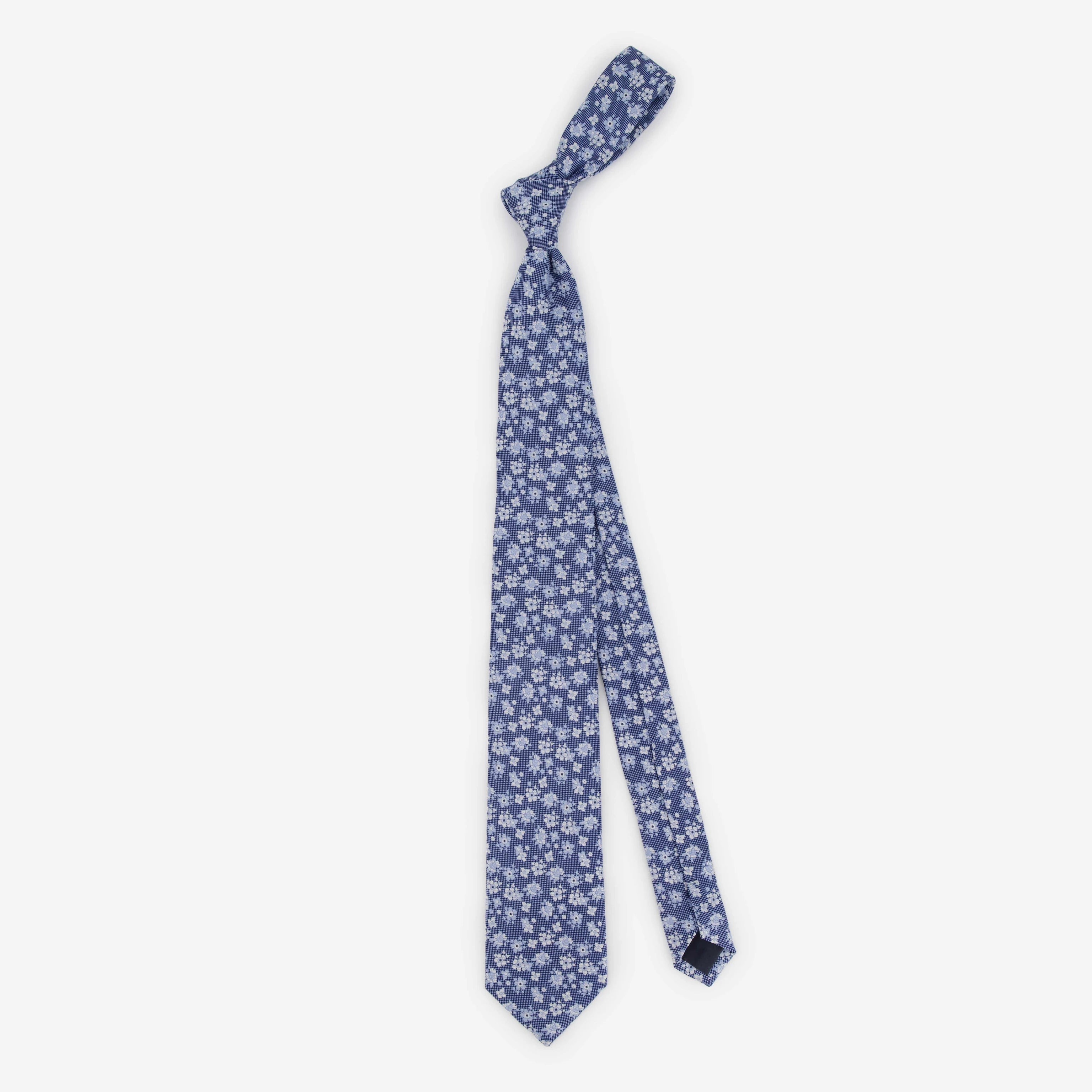 Marguerite Floral Navy Tie