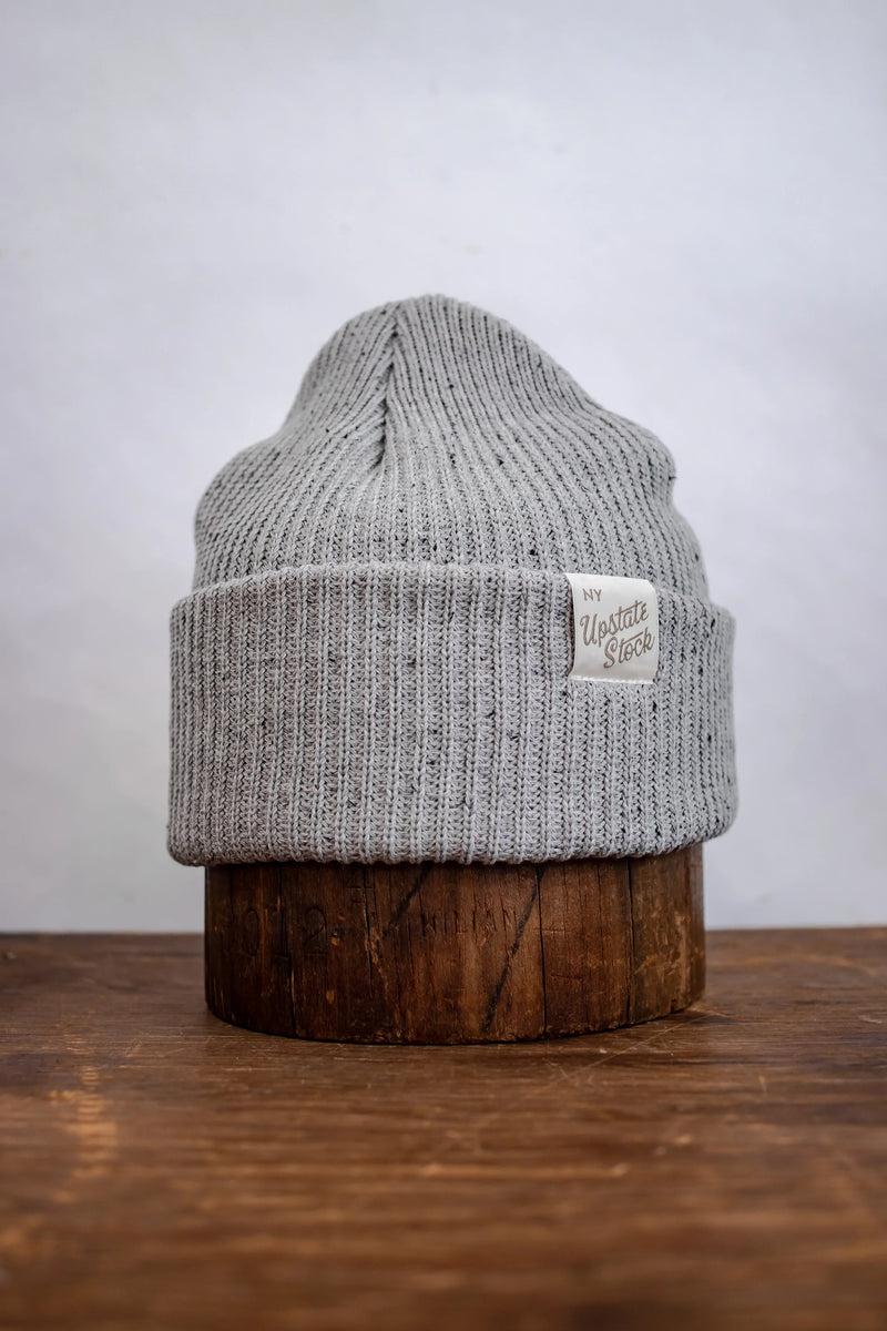 Grey Fleck Fine Watchcap