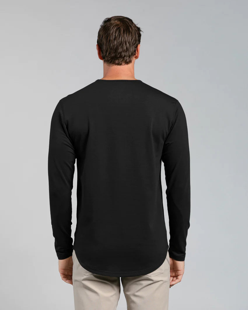 Drop-Cut Long Sleeve