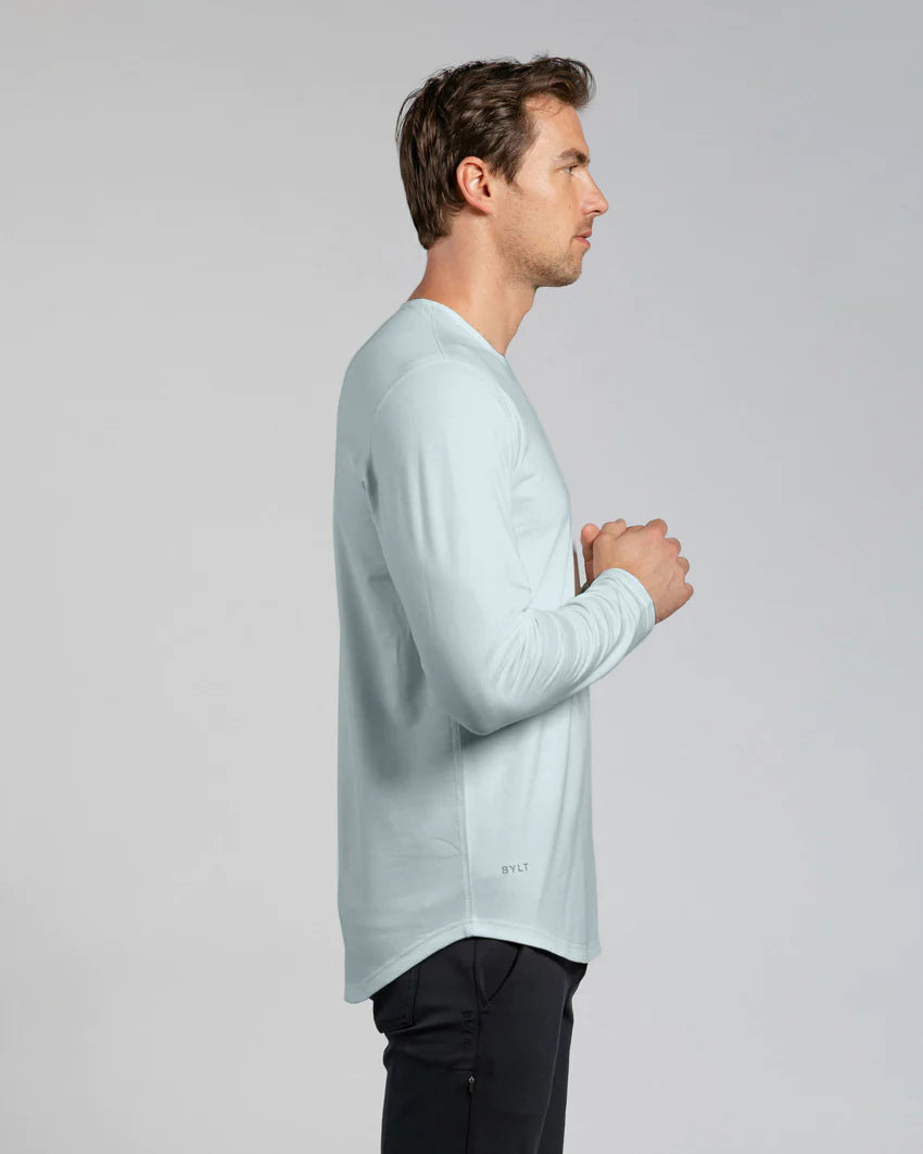 Drop-Cut Long Sleeve