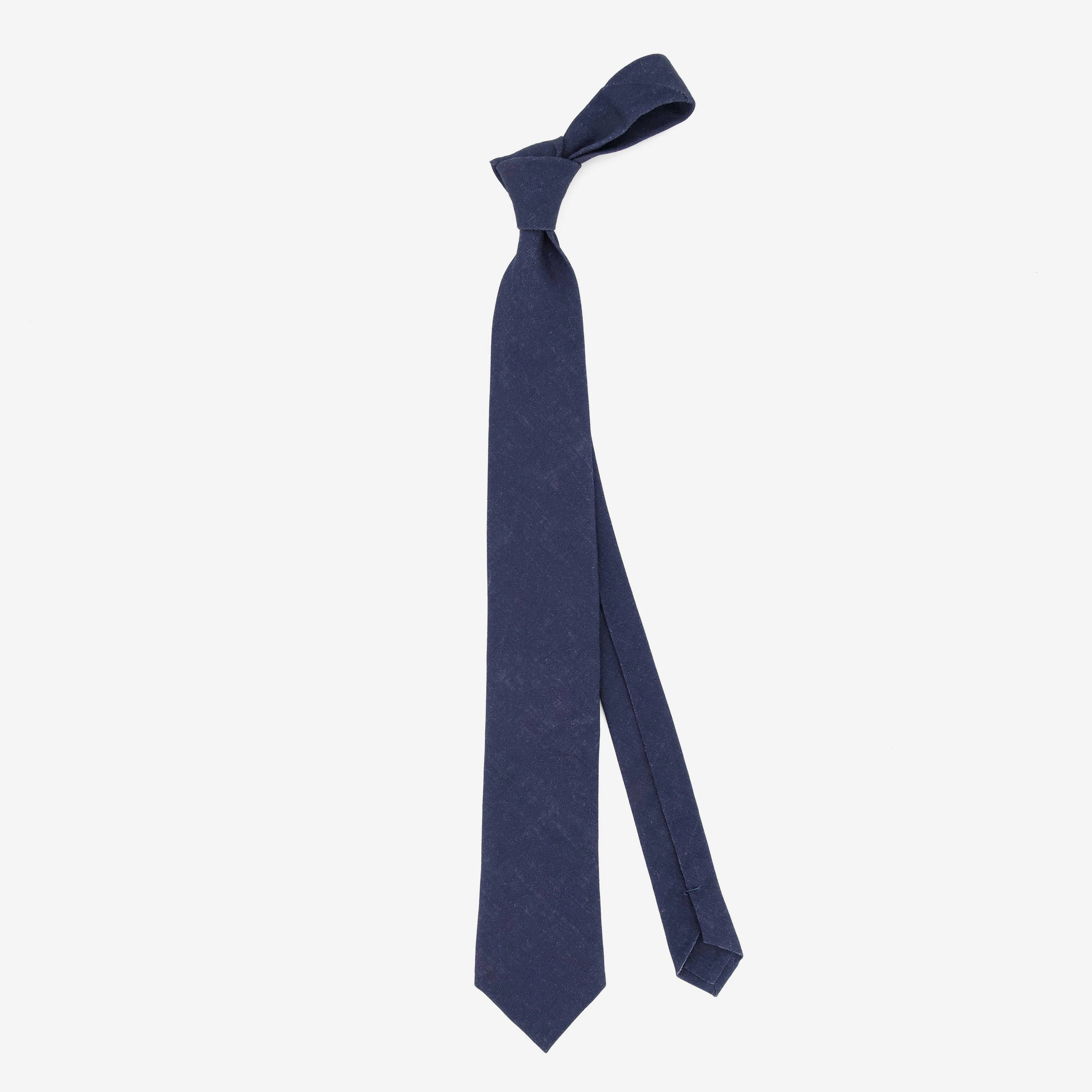 Soulmate Solid Navy Tie