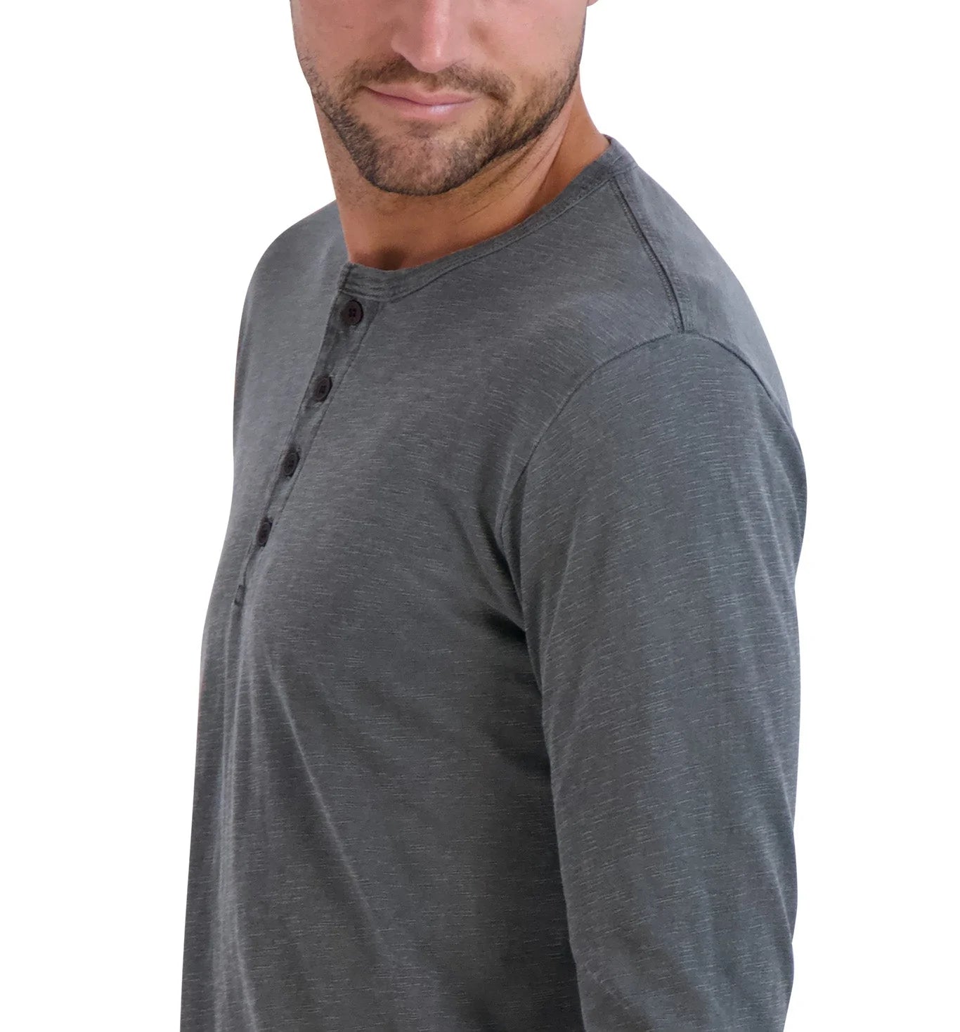 Sun-Faded Thermal LS Henley