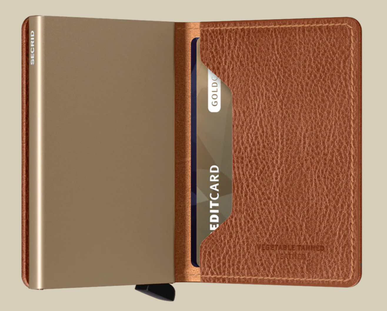 Veg Caramello Slim Wallet