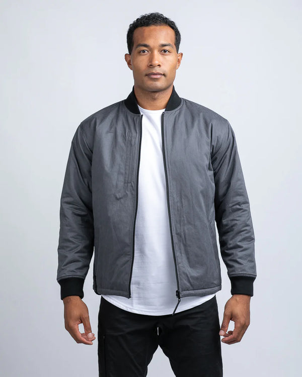 Hi-Lo Reversible Bomber Jacket