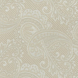 Twill Paisley Light Champagne Tie