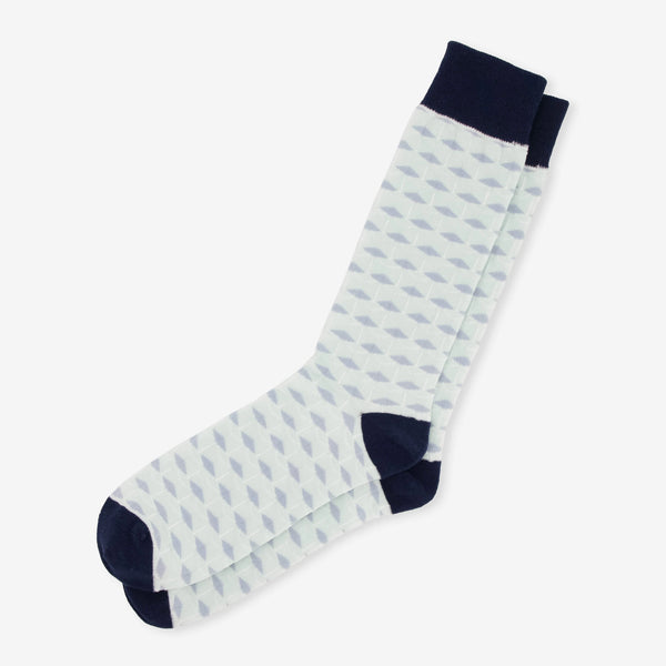 Cold Feet Ice Blue Dress Socks