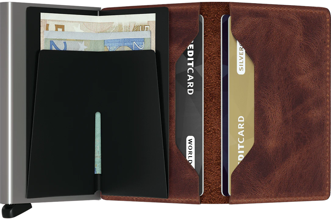 Slimwallet Vintage Brown